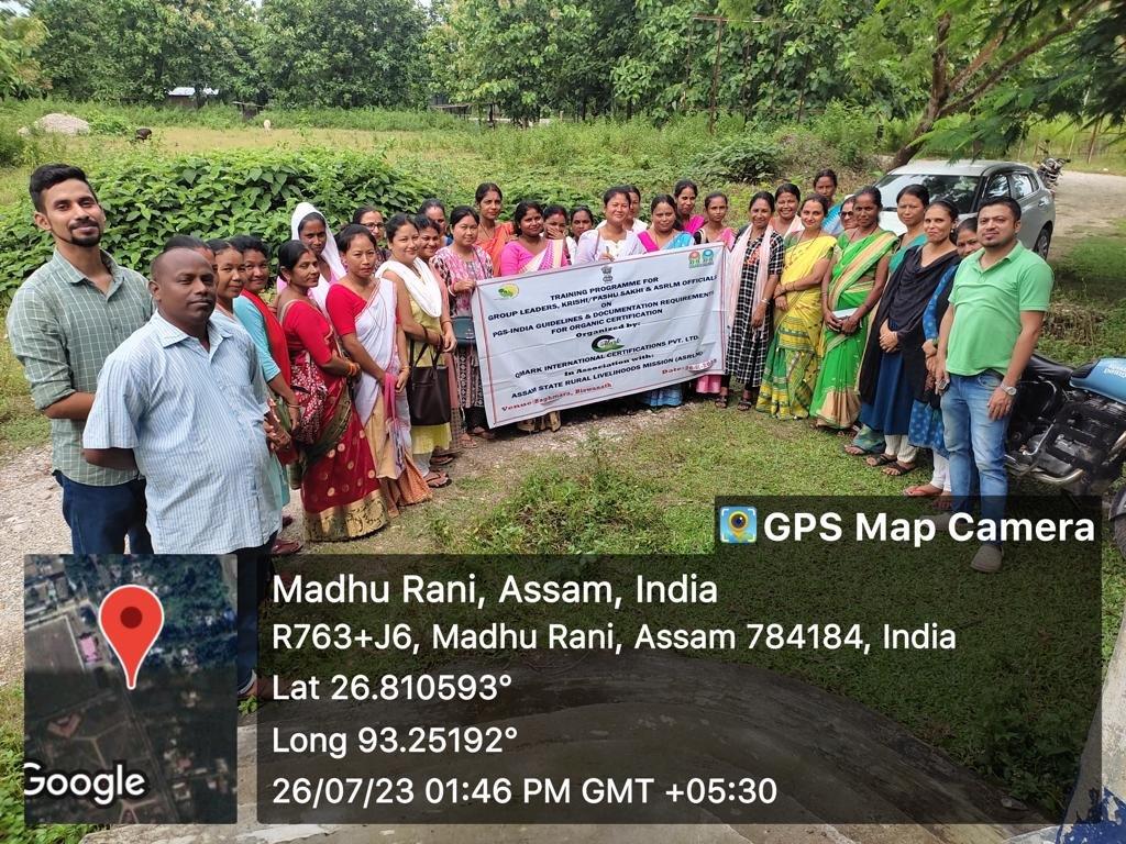 Training Activities in Field
